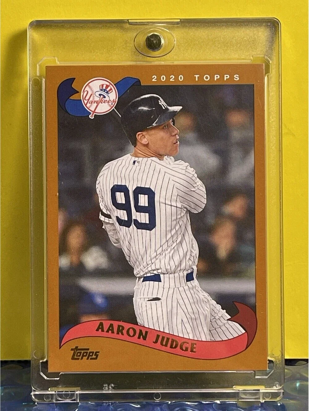 Aaron Judge RARE TOPPS INVESTMENT CARD YANKEES HALL OF FAME MVP ROY MINT